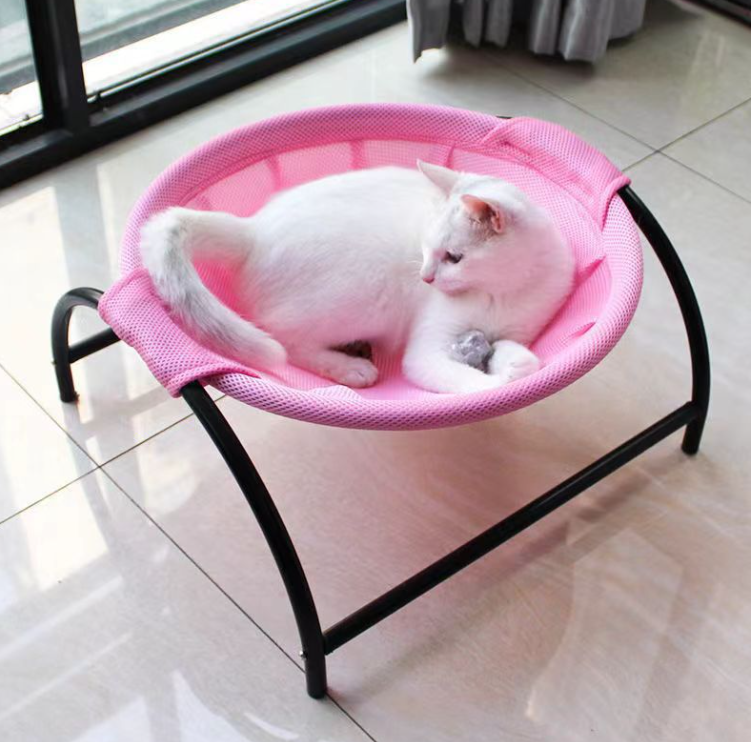 Dog Bed Pet Hammock Bed Free-Standing Cat Sleeping Cat Bed Cat Supplies Pet Supplies Whole Wash Stable Structure Detachable