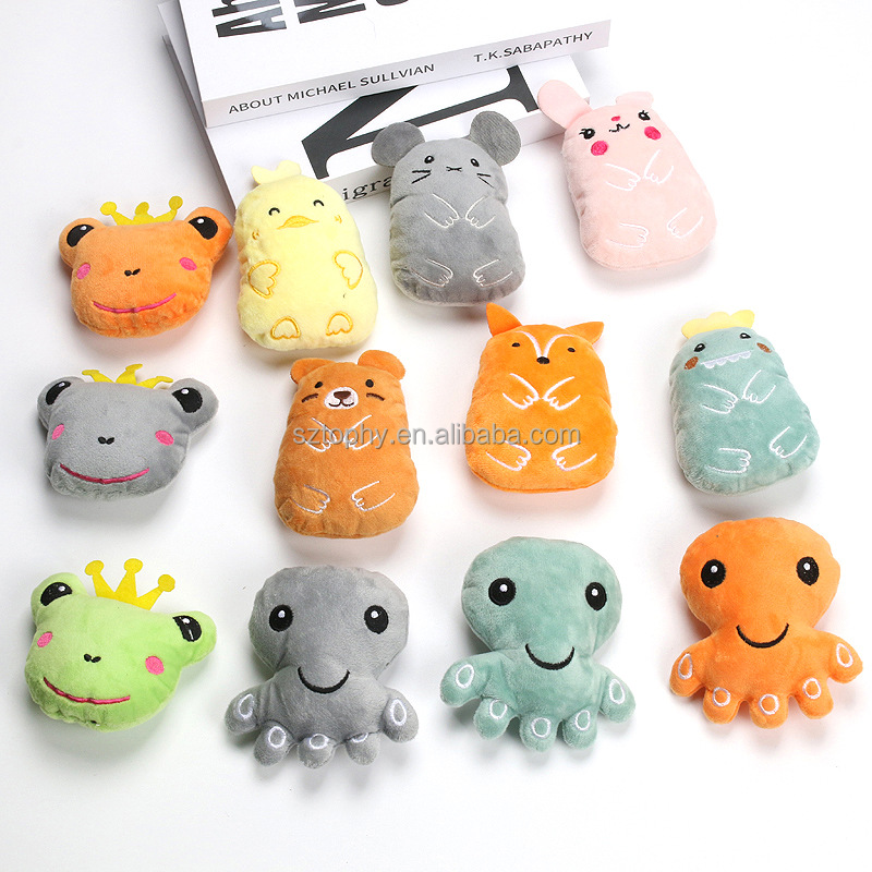 Interactive Cat Toy Mouse Inner Catnip Cute Cat Plush Toy Rabbit Shaped Cat Stuffed Animal Plush Toy