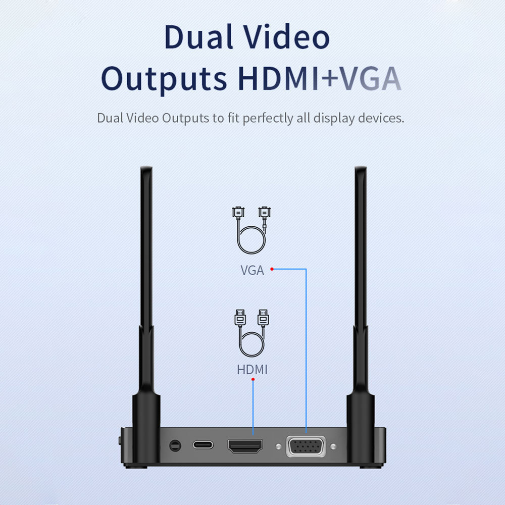 portable wireless video universal audio transmitter and receiver wifi video transmitter