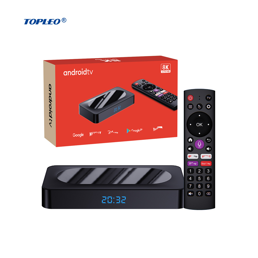 Topleo Factory Smart TV Box RK3528 cheapest price Dual Wifi certificado ATV stb 4k smart android 13 tv box