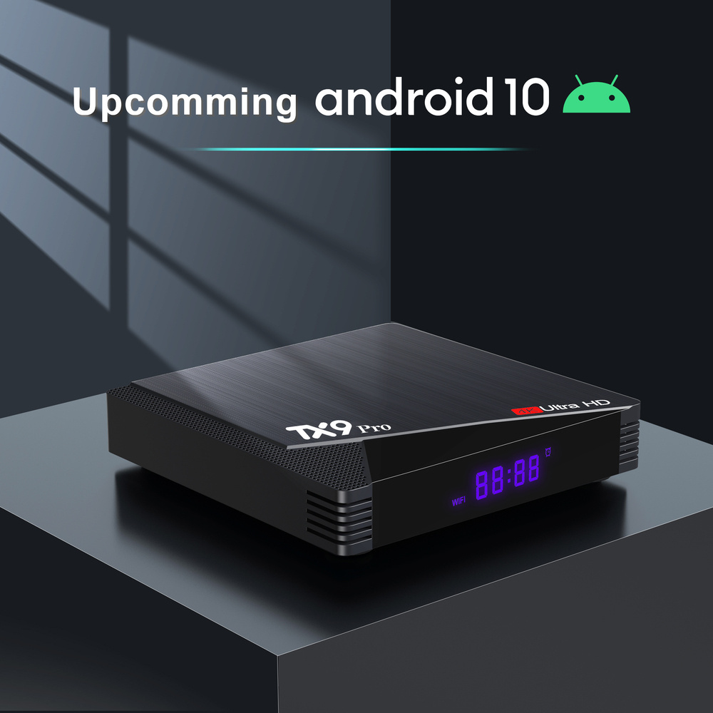 Topleo android tv box TX9 pro Allwinner H313 Android 10.0 Set Top Box Smart tx9 pro 6k box android tv