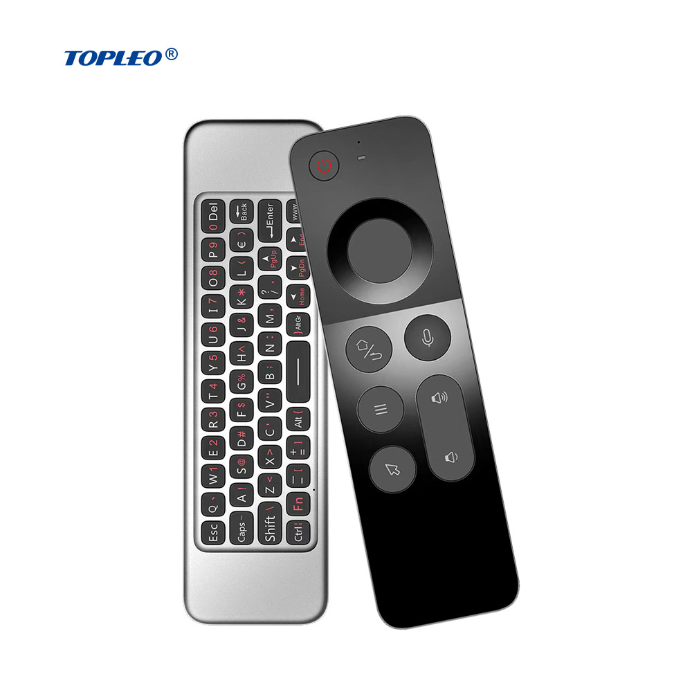 Topleo Voice Control With USB 2.4GHz Backlit voice Wireless control remoto air mouse