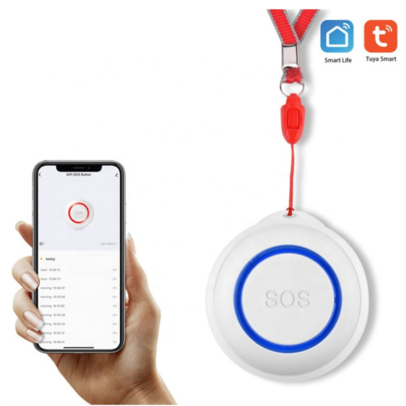 Tuya smart WiFi Home Security Personal Alarm Elderly Falling Emergency SOS Panic Button