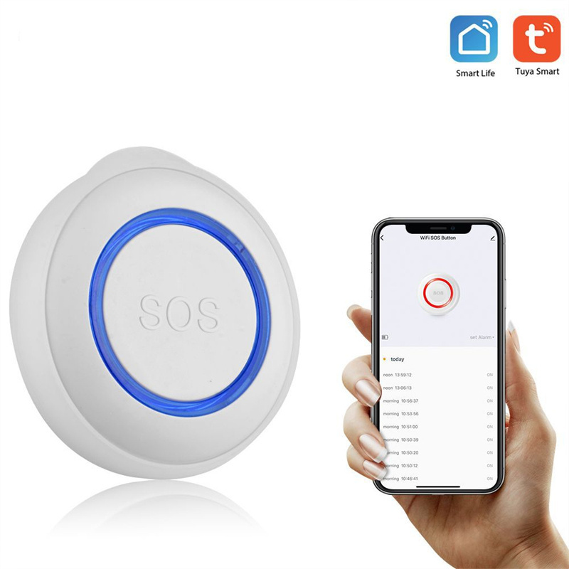 Tuya smart WiFi Home Security Personal Alarm Elderly Falling Emergency SOS Panic Button