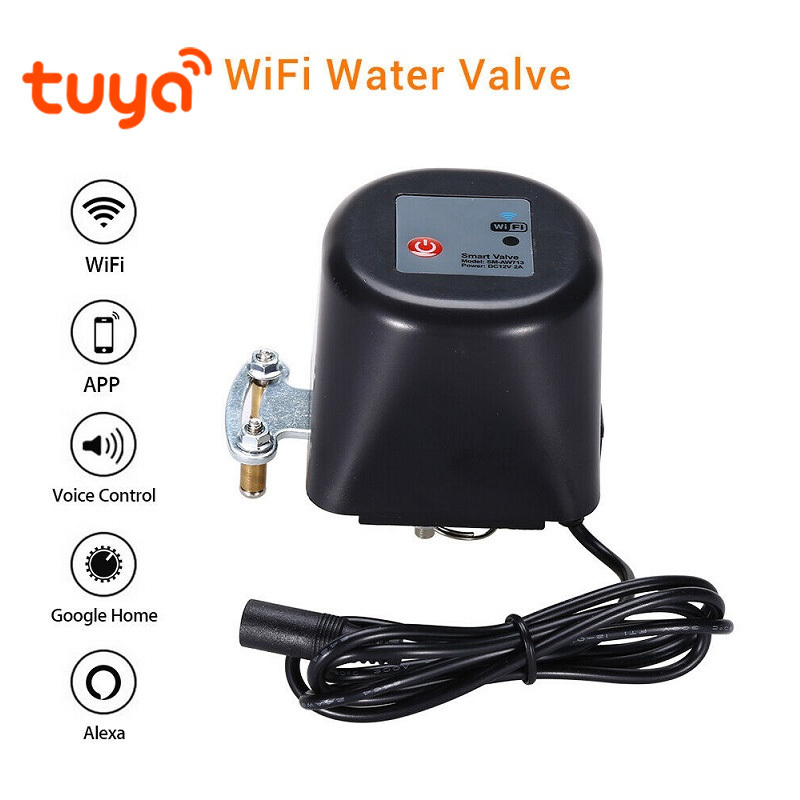 tuya WIFI smart valve  phone remote wireless control water valve/gas valve switch for garden garden irrigation control