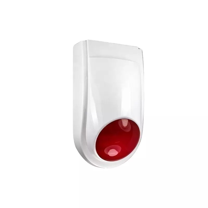 wireless 433mhz  Home security alarm system outdoor waterproof strobe siren wireless alarm external siren