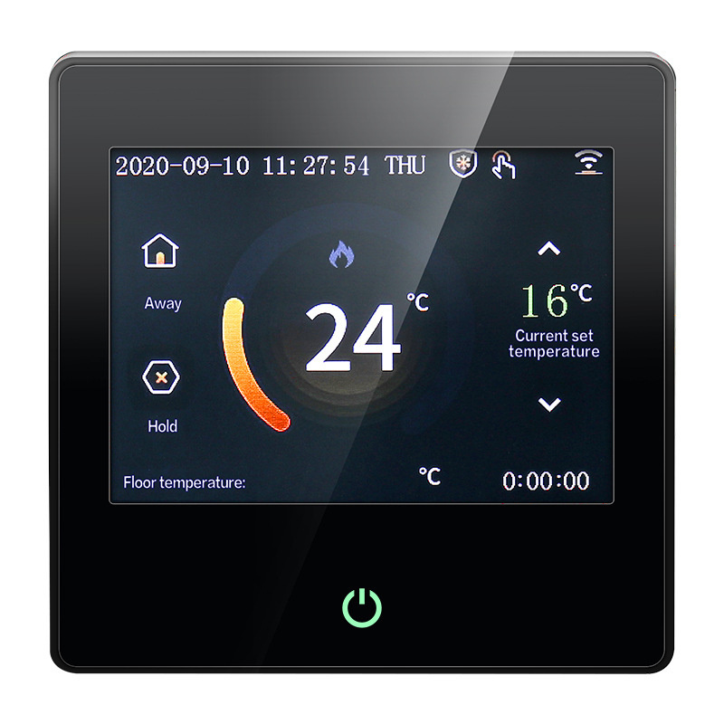 Tuya WIFI Intelligent Touch Screen Thermostat Floor   electric heating thermostat switch