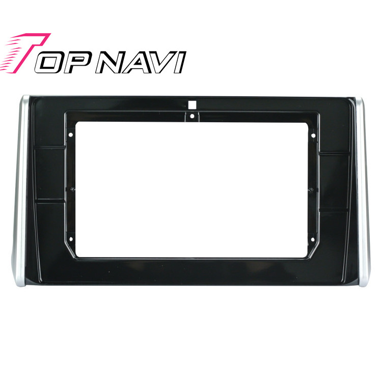 10.1 Inch Android Car Radio Fascia Frame For TOYOTA RAV4 2019 2020 2021 2022 Dashboard  Refitting Panel Fascia Frame GPS Frame