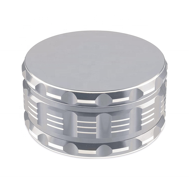 Upgrade vision large herb grinder 100mm 4 parts wholesale herb grinder