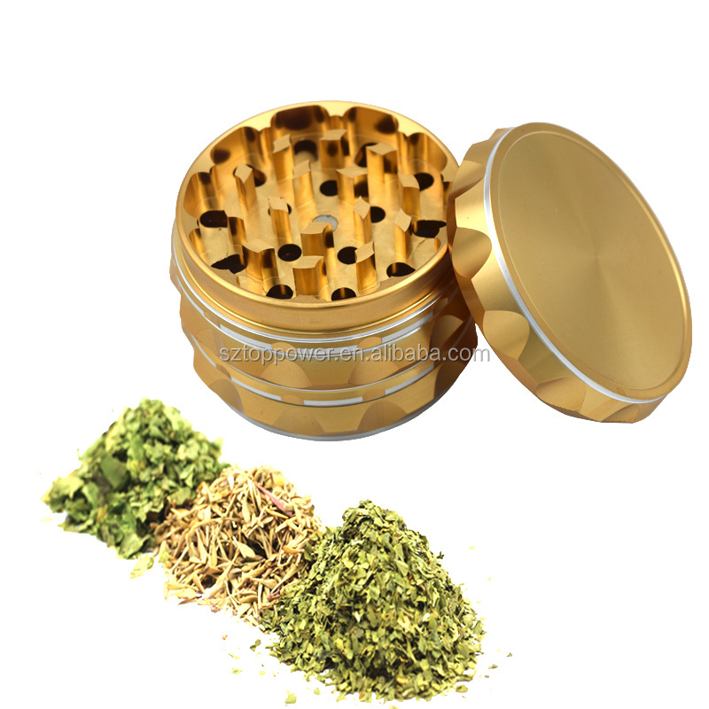 2016 new design gold herb grinder premium grade 4 part pokeball herb grinder