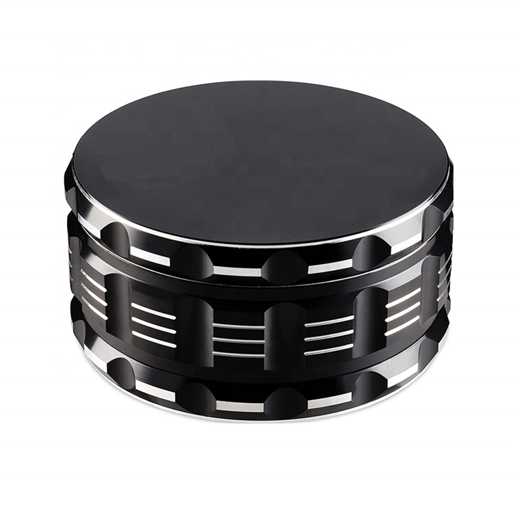 Upgrade vision large herb grinder 100mm 4 parts wholesale herb grinder