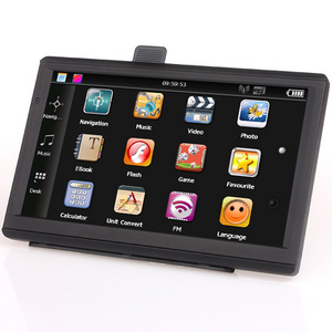 7" HD Display MP3 MP4 Portable Mediatek GPS navigator with built in 4GB and free maps For Pioneer