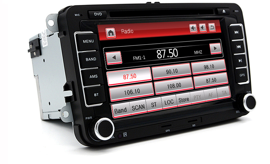 SPAIN WAREHOUSE DDP 2 Din 256M Autoradio For VW/POLO/forPASSAT b6/golf 5/Skoda/Octavia/SEAT/LEON radio dvd automotivo