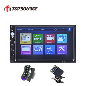 Universal 2 din Car Multimedia Player Autoradio 2din Stereo 7" Touch Screen Video MP5 Player Auto Radio Backup Camera