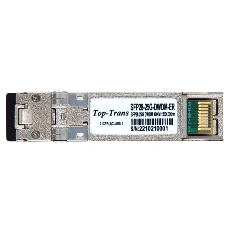 Compatible Brocade SFP28-25G-DWDM-LR 25G  DWDM 10km DOM Transceiver Module