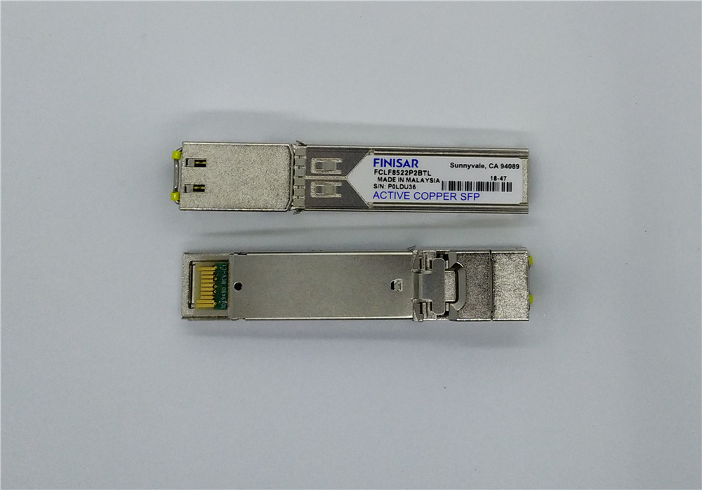 Finisar FCLF8522P2BTL Copper sfp RJ45 850nm 300m 1000BASE-T RoHS Compliant Copper SFP Transceiver