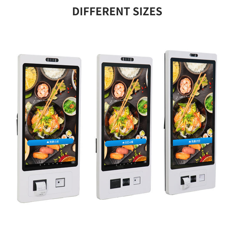 Touchwo china kiosk manufacturer free standing interactive touchscreen self serve order kiosk machine payment kiosk in stock