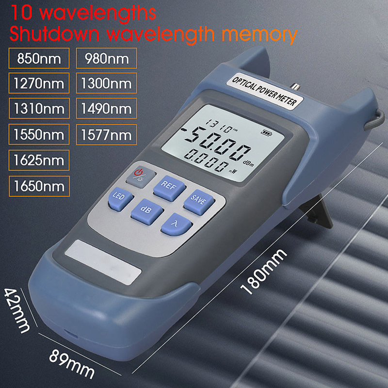 Toplink COMPTYCO Good Price Optical Power Meter Visual Fault Locator AUA G510A OPM with VFL Function