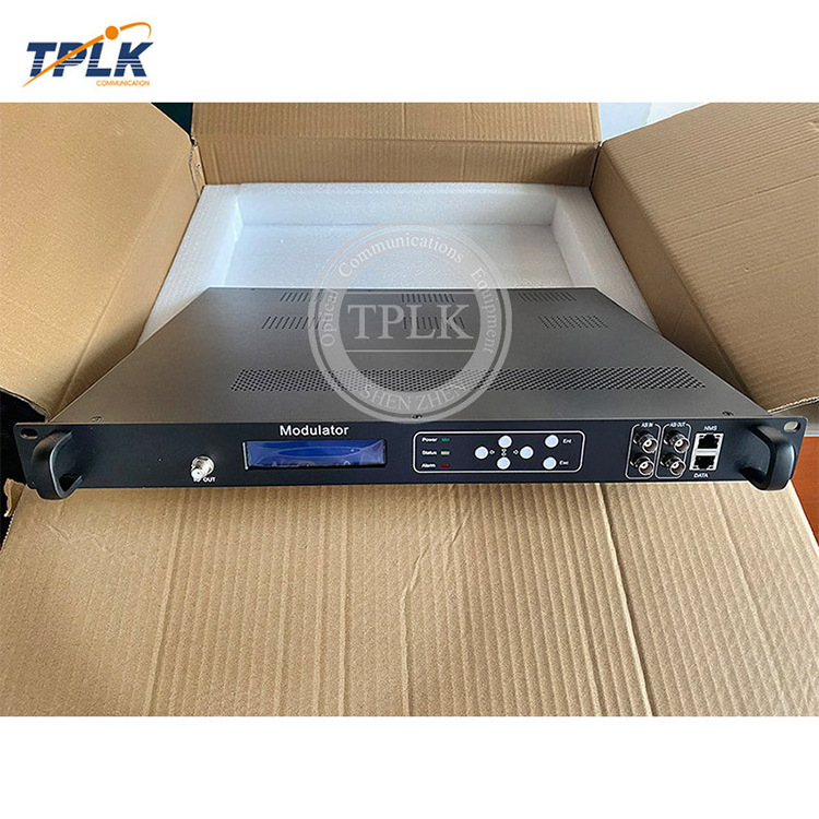 8/16/24 Multi Channel H.264 1080p Digital RF Encoder Modulator DTMB HD encoding and modulation all-in-one machine