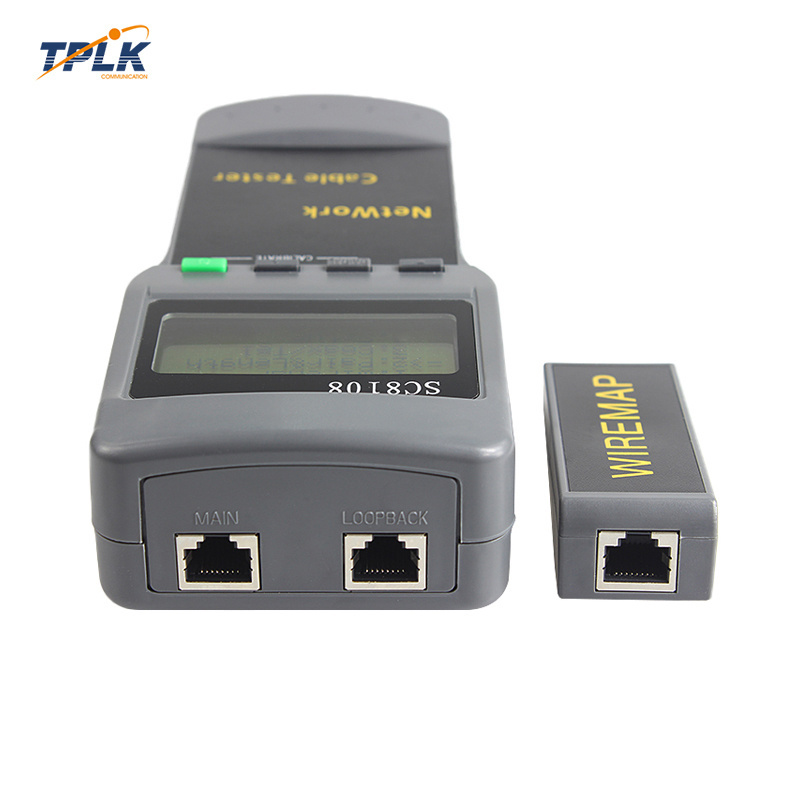 2022 LAN Wireless RJ45 SC8108 Network Cable Tester With LCD Display