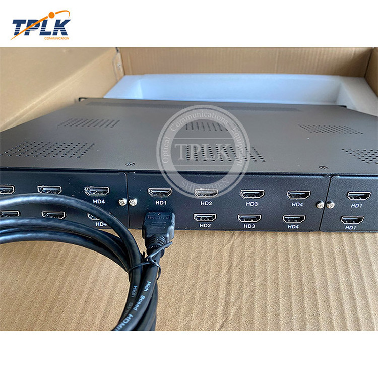 8/16/24 Multi Channel H.264 1080p Digital RF Encoder Modulator DTMB HD encoding and modulation all-in-one machine