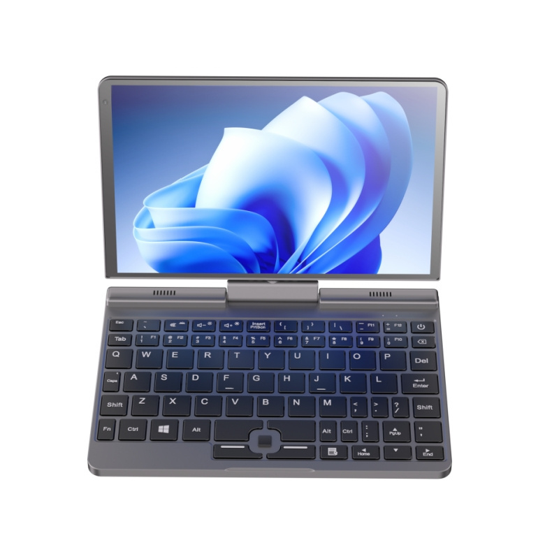 Newest design wholesale 8 inch mini laptop N100 with 12GB+512GB high configuration and window 10