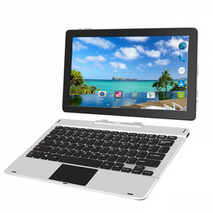 Factory Cheap Price 10.1 Inch Android 2 In 1 tablet with Keyboard Android 3G 4G Tablet PC for educational and business