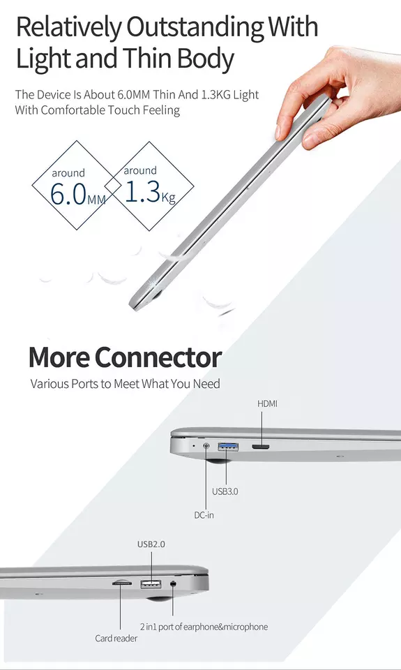 factory own brand laptop W141-14.1 inch J4125  ln-tel laptop notebook computer window 10 64 bit OS for working