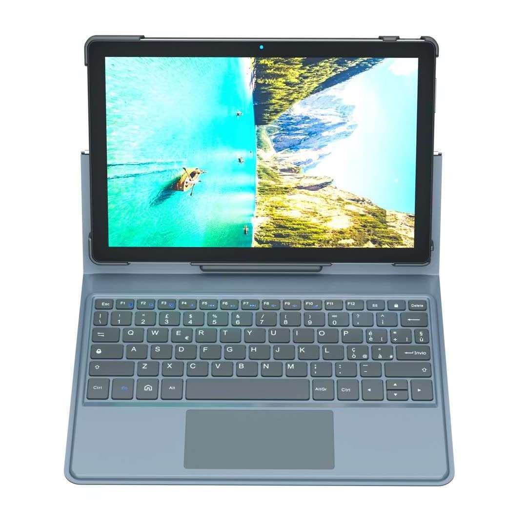 Factory Cheap Price 10.1 Inch Android 2 In 1 tablet with Keyboard Android 3G 4G Tablet PC for educational and business