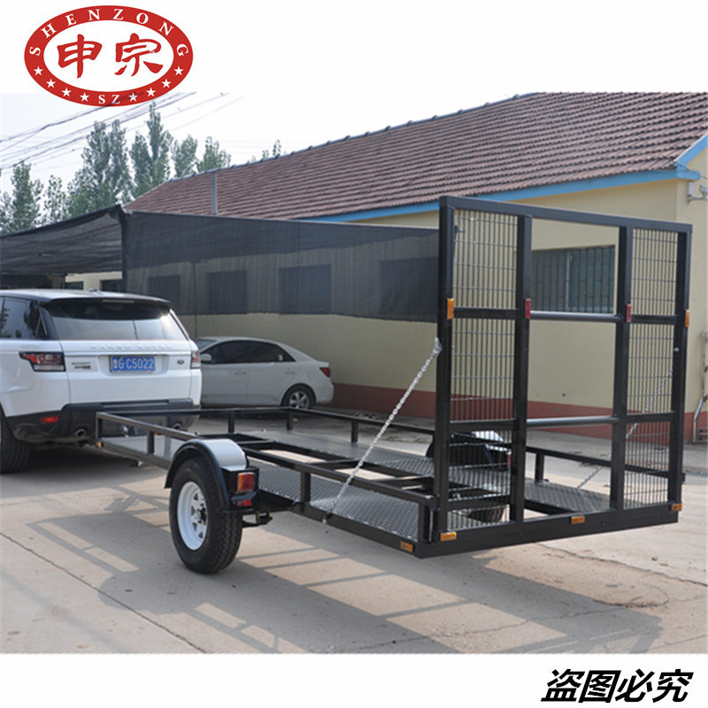 bust quality small atv car utility trailer