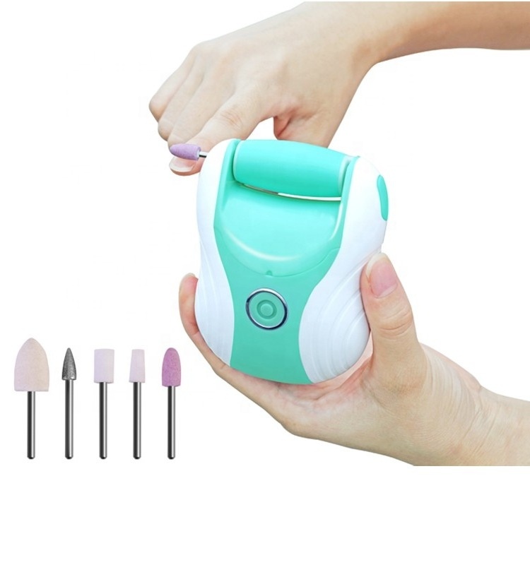 High Quality Electric Foot File Callus Remover Nail Pedicure Set Foot Care pedicure rechargeable set