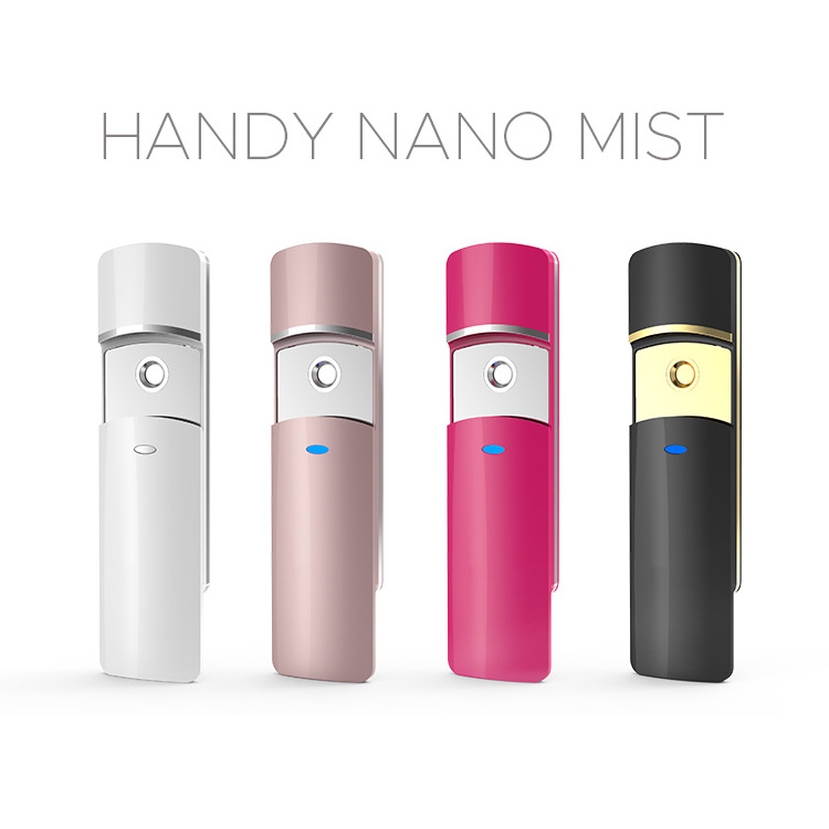 Best selling electric rechargeable newest handy face nano beauty spray device nano spray spray