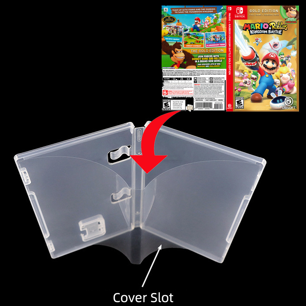 For Nintendo Switch Replacement Game Card Case Switch OLED Cartridge Custom Retail Box Switch Lite Card  Blank Holder Protective