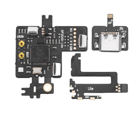 RP2040 Game Console Cable Chip Replacement Parts CPU Cable Game Console Cable Development Board for Nintendo Switch NS/Lite/OLED