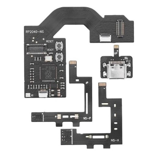 RP2040 Game Console Cable Chip Replacement Parts CPU Cable Game Console Cable Development Board for Nintendo Switch NS/Lite/OLED