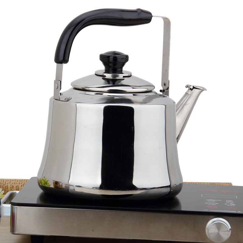 Hot Selling Product 201 Stainless Steel Outdoor Camping Hiking Coffee Pot Cooking Pot Tea Kettle