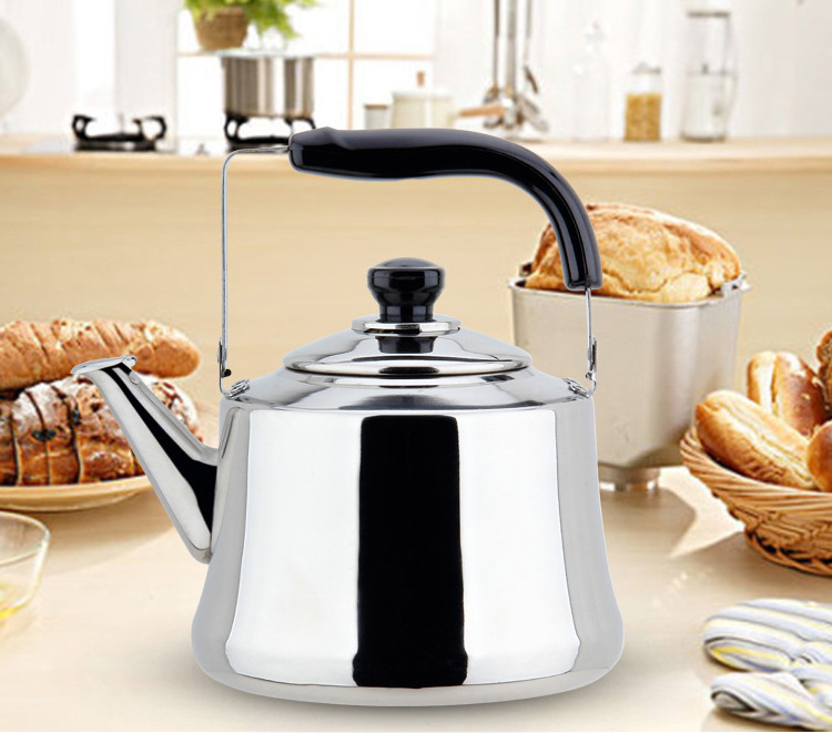 Hot Selling Product 201 Stainless Steel Outdoor Camping Hiking Coffee Pot Cooking Pot Tea Kettle