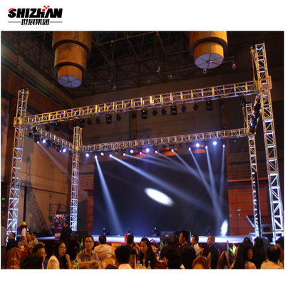 Aluminum lift tower truss tent line array speaker lift