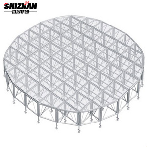 Aluminum Stage Frame Truss Structure Used Portable Stage For Sale