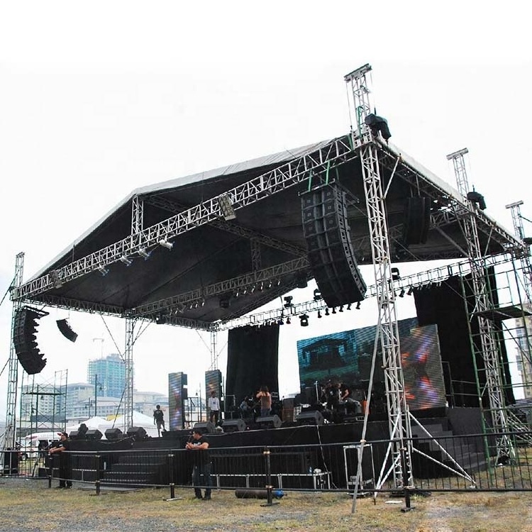 Alloy Truss Display Stage Aluminum Lighting Truss Assembly Parts Event