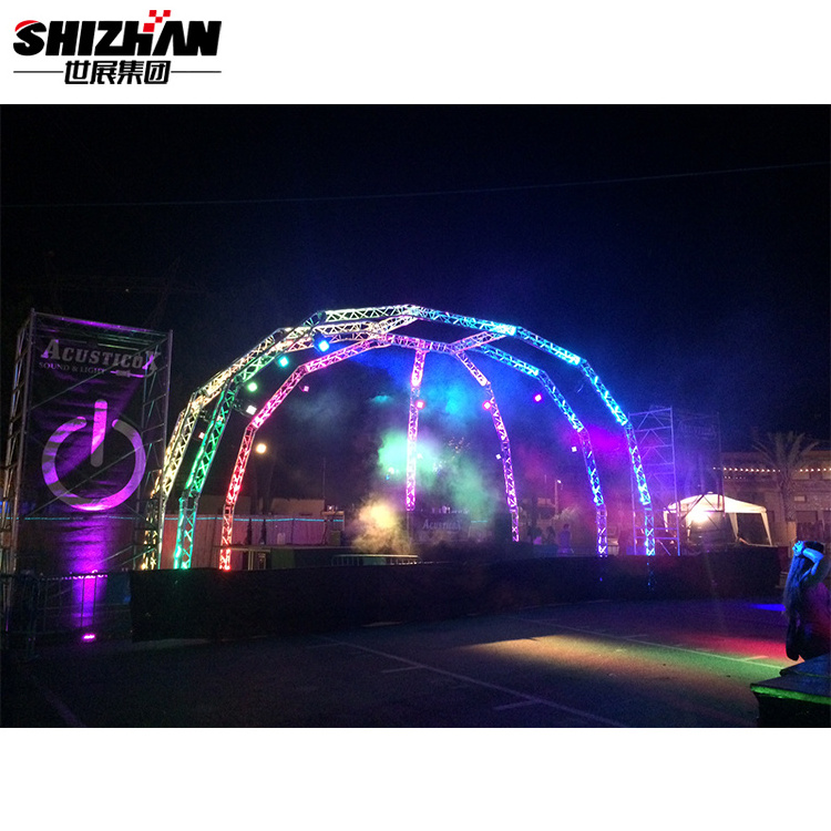 Hot Sales Customized Concert Speaker And Lighting Truss Crane Lift Tower