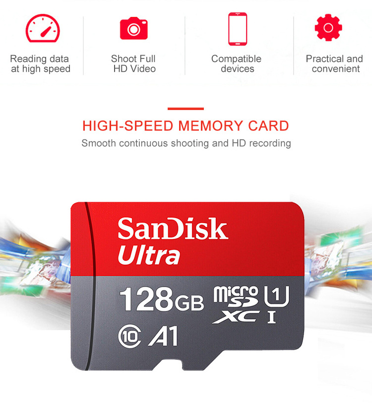 Factory original Real Capacity 4gb 8gb 16gb 32gb 64gb 128gb 256gb Memory Card TF Card 128 GB memoria memory card Custom Logo