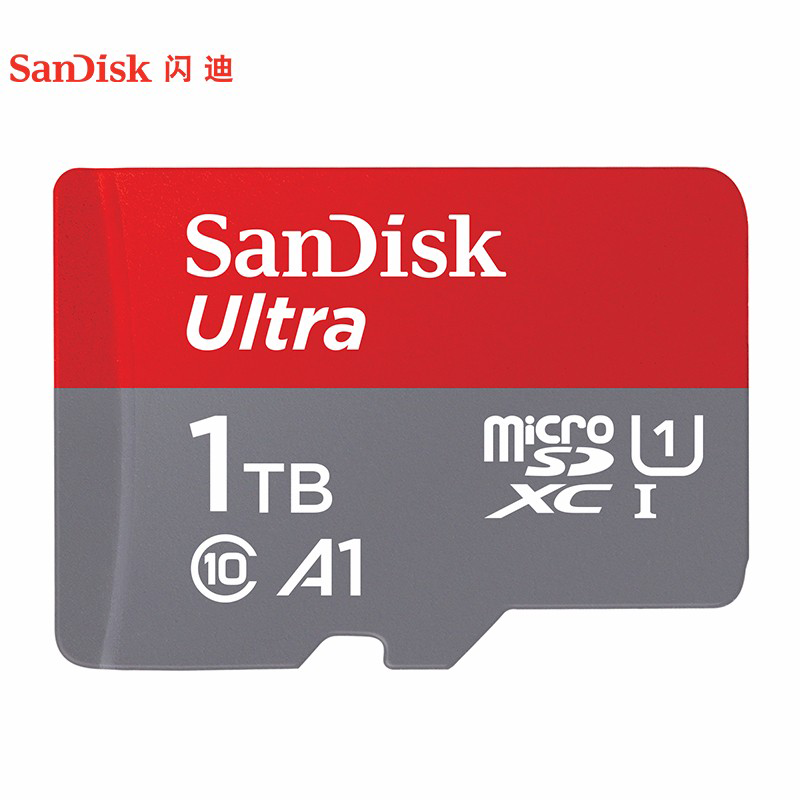 Original SanDisk Micro TF SD Card 100MB/s SDSQUAR 256GB 512GB 1TB Memory Card for Phone