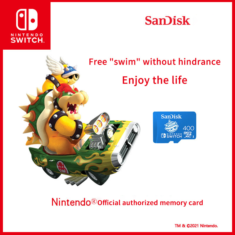 For nintendo switch sandisk 400gb SDSQXAO UHS-I game memory Transflash cards