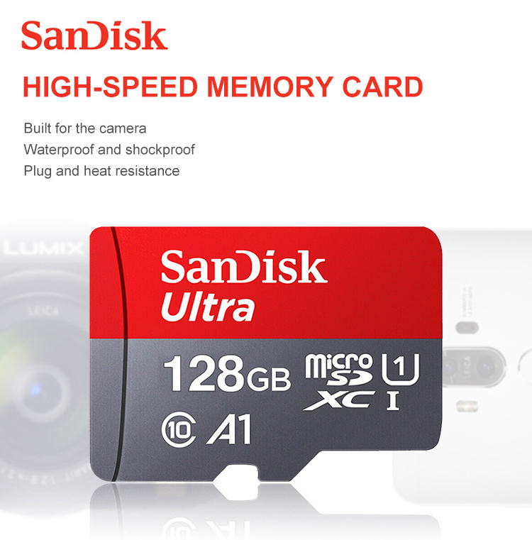 Factory original Real Capacity 4gb 8gb 16gb 32gb 64gb 128gb 256gb Memory Card TF Card 128 GB memoria memory card Custom Logo