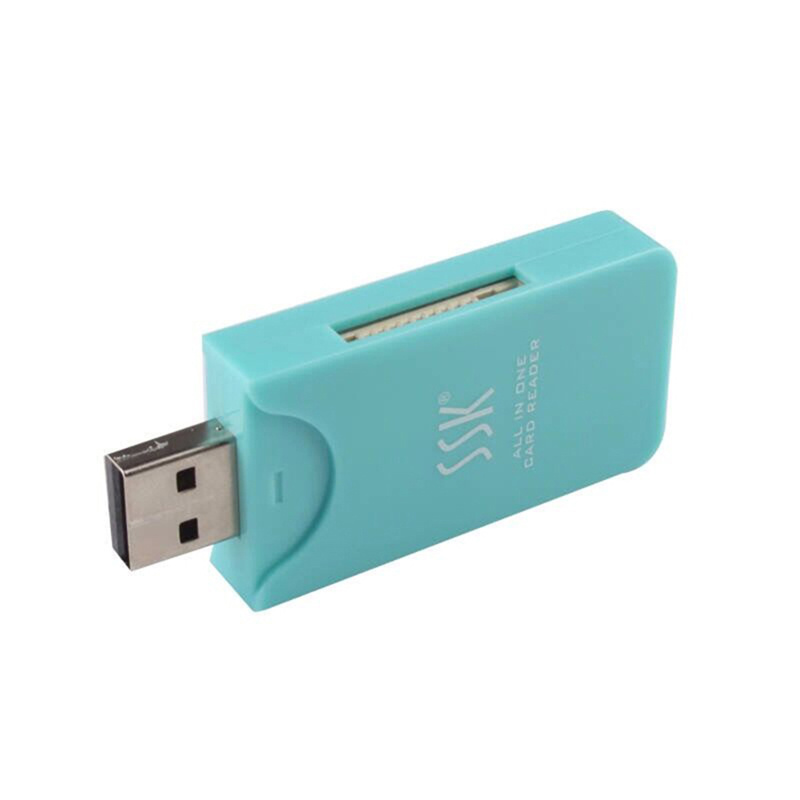 Wholesale Cheap SSK All-In-One Card Reader For MS M2 TF SD Card Mobile Phone Camera Memory Card Readers