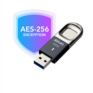 Wholesale Lexar Jumpdrive Fingerprint Encryption F35 USB 3.0 Memory Flash Drives Key Mini Pendrive