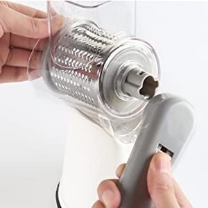 Rotary Cheese Grater Vegetable Shredder with Handle Round Kitchen Mandoline Slicer Grater for Nuts Vegetable Chocolate