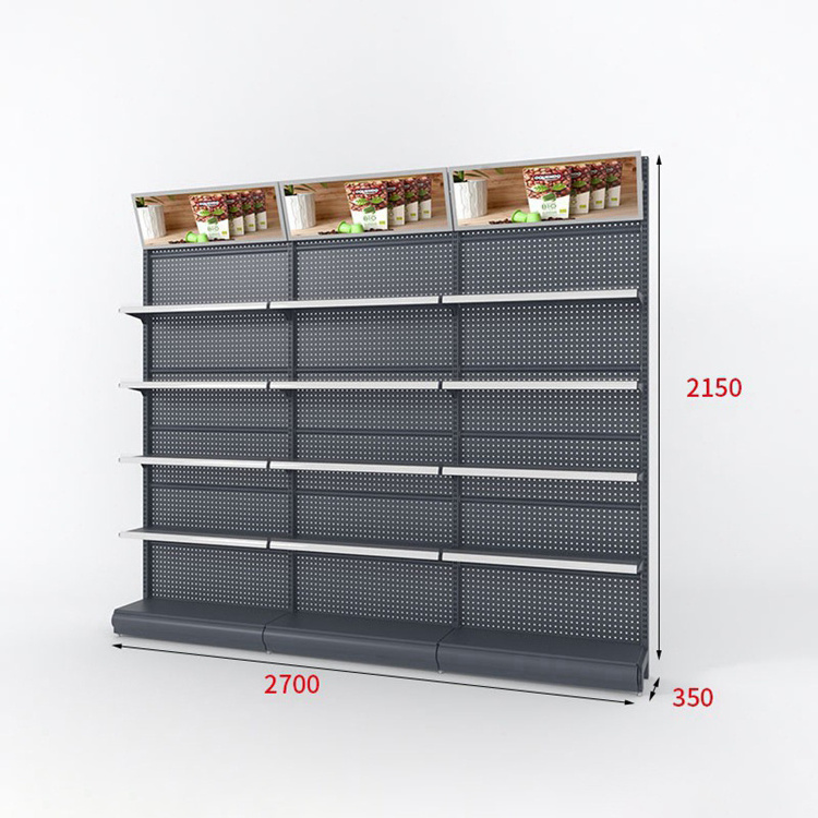 Supermarket Shelf Retail Store Shelf Dry Goods Display Racks Grocery Display Rack