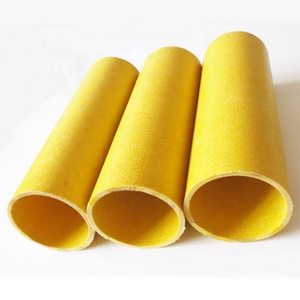 Large size diameter 150mm 180mm 200mm FRP composite fiberglass tube pipe for construction industry